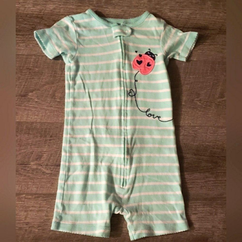 Sz 3T Zip-up Summer PJ'S